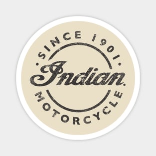 Retro Indian Motorcycles Magnet